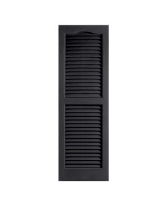 12" x 43" Shutter (Pair) Black