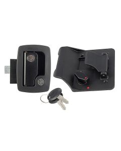 Flush Mount RV Lock - Black