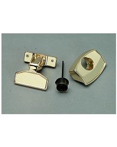 RV DOOR LATCH PUSH BUTTON