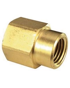 3/4" x 1/2" Brass Coupling