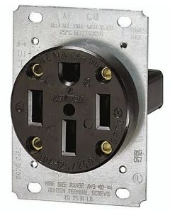 50 Amp Flush Mount Receptacle