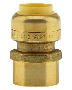 1/2" Push In Female Adapter