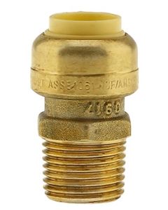 1/2" Push In Male Adapter