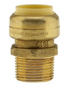 3/4" Push In Male Adapter