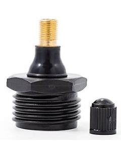 Plastic Blow Out Plug - Black