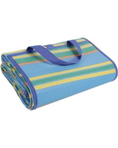 Handy Mat w/Strap, Blue/Green