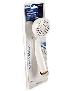 Shower Head-Outdoor, White w/O