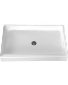 SHOWER PAN WHITE 54 X 35 CD