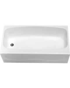 TUB 54X27 RH BONE FIBER