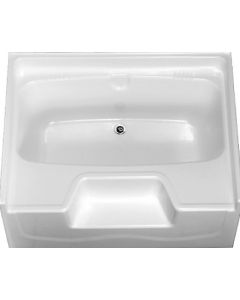 White 54" x 42" Garden Tub