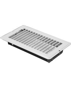 4"x8" Floor Register White