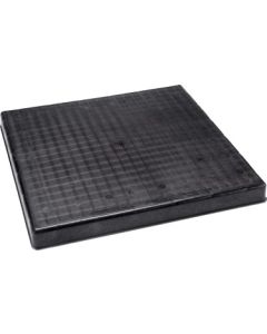 30 x 30 x 2 Black Vinyl AC Pad