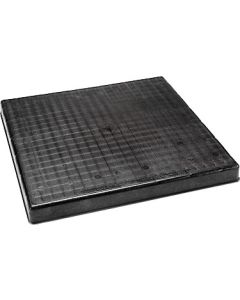 36 x 36 x 3 Black Vinyl AC Pad