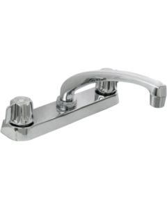 TWO HANDLE 8" KIT FAUCET CHROM