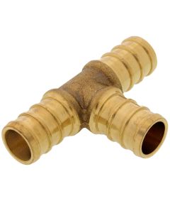 1/2" Brass Pex Tee