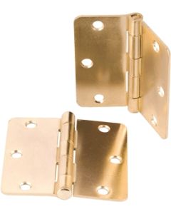 SCREW HINGE BRASS