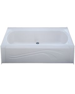 TUB 60X30 WHITE CD PLAST