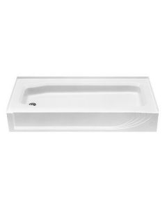 SHOWER BASE 54X28 LH WH