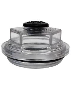 Clear Oil Cap w/ Seal and Plug