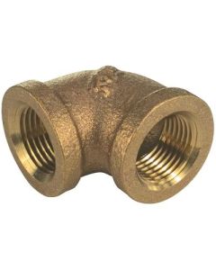 3/8" Brass 90° Female Elbow