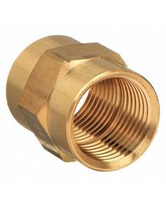 3/8" Brass Female Coupling