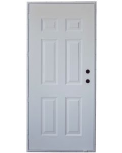 Outswing Door 32x78 LH 6 Panel