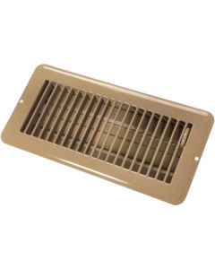 4" x 10" Floor Register Damper