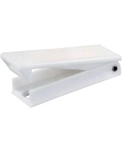 Square Baggage Door Catch, Whi