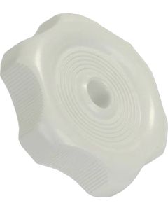 Window Knob w/1" Shaft, White