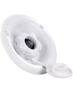 City Water Dish, Polar White