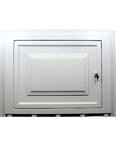 VINYL SKIRTING ACCESS DOOR WHT