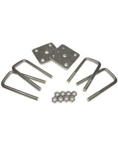 U-Bolt Kit 2" Square x 5"