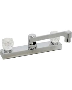 8" Kitchen Faucet, 2 Knob