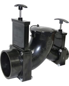 Rotating Double Elbow Valve 3"