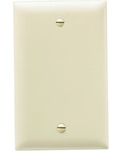 WALL PLATE BLANK IVORY