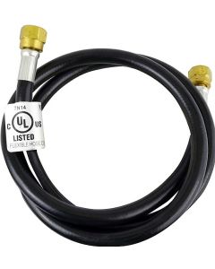 6' Propane Hose 3/8" F x F