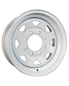 16X6 White Spoke 8Lug