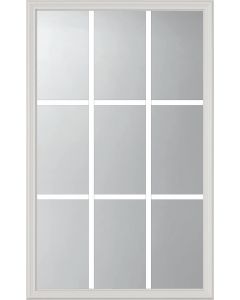 9 LITE DOOR WINDOWS