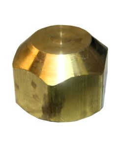 Brass 1/4" Flare Cap