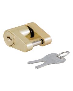 COUPLER LOCK BRASS 2 KEYS INCL