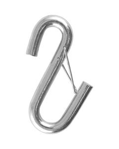 3/8" S-HOOK W/WIRE LATCH GTW 2